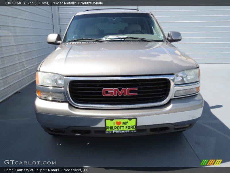 Pewter Metallic / Neutral/Shale 2002 GMC Yukon SLT 4x4