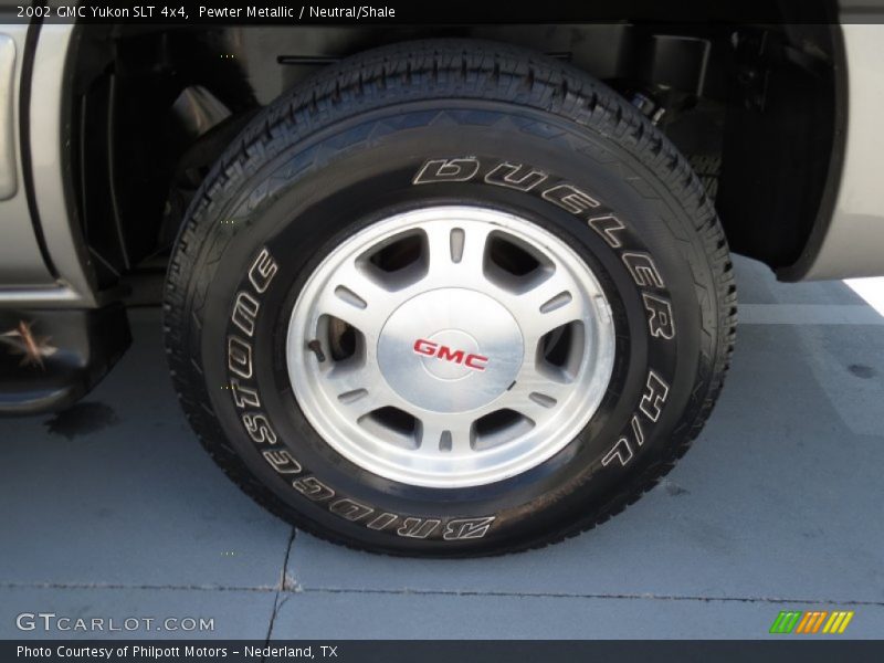 Pewter Metallic / Neutral/Shale 2002 GMC Yukon SLT 4x4