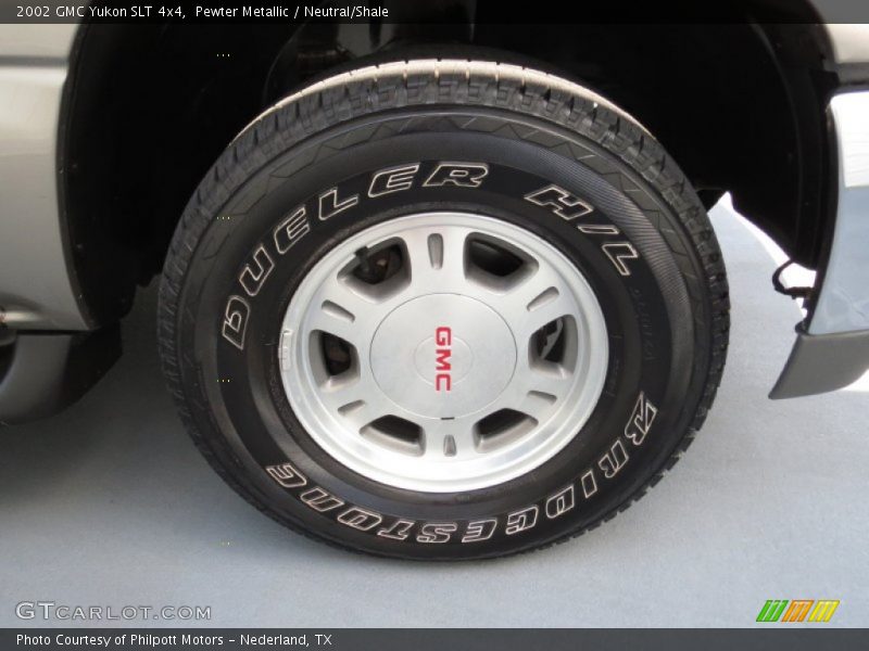 Pewter Metallic / Neutral/Shale 2002 GMC Yukon SLT 4x4