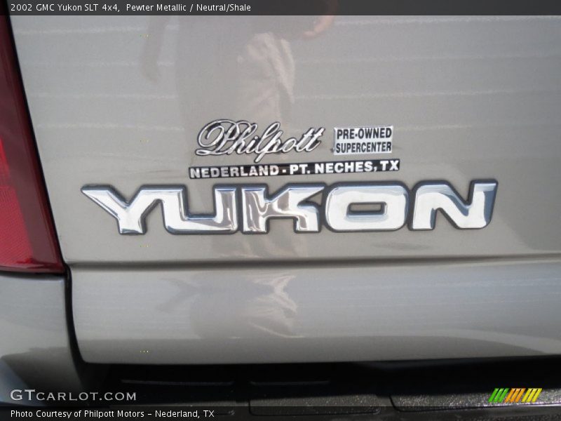 Pewter Metallic / Neutral/Shale 2002 GMC Yukon SLT 4x4