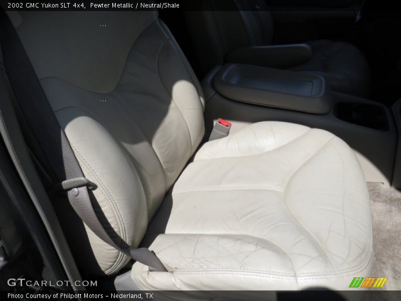 Pewter Metallic / Neutral/Shale 2002 GMC Yukon SLT 4x4