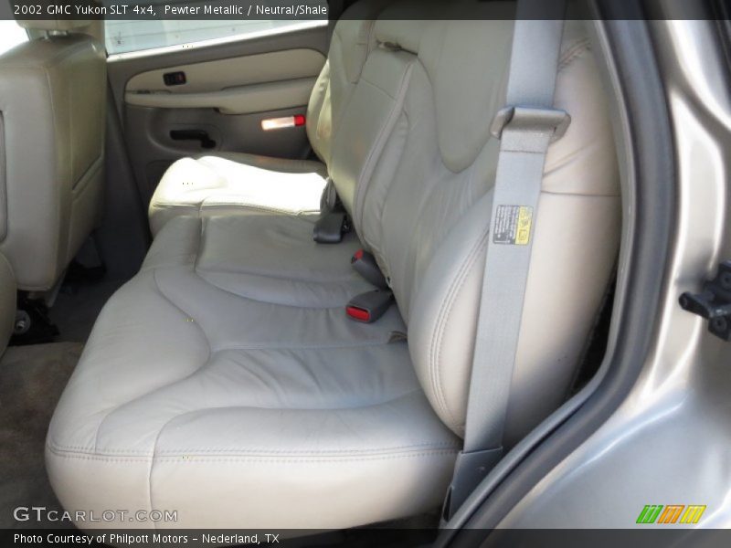 Pewter Metallic / Neutral/Shale 2002 GMC Yukon SLT 4x4