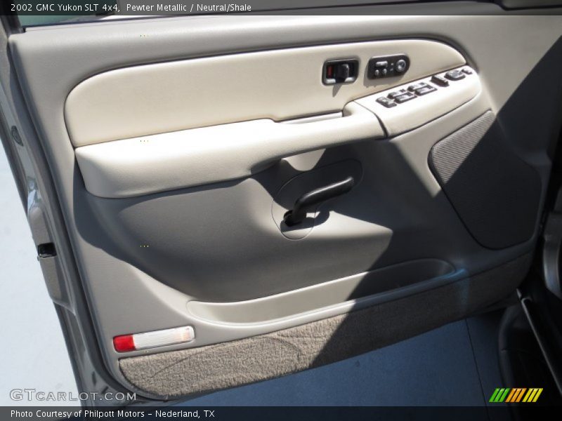 Pewter Metallic / Neutral/Shale 2002 GMC Yukon SLT 4x4