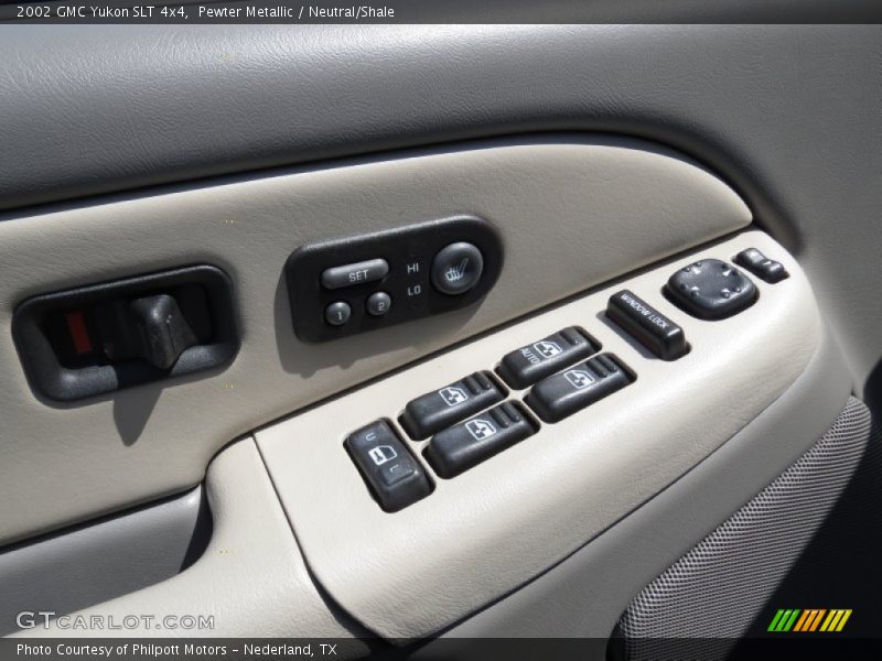 Pewter Metallic / Neutral/Shale 2002 GMC Yukon SLT 4x4