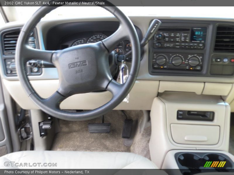 Pewter Metallic / Neutral/Shale 2002 GMC Yukon SLT 4x4
