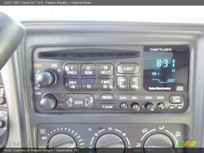Pewter Metallic / Neutral/Shale 2002 GMC Yukon SLT 4x4