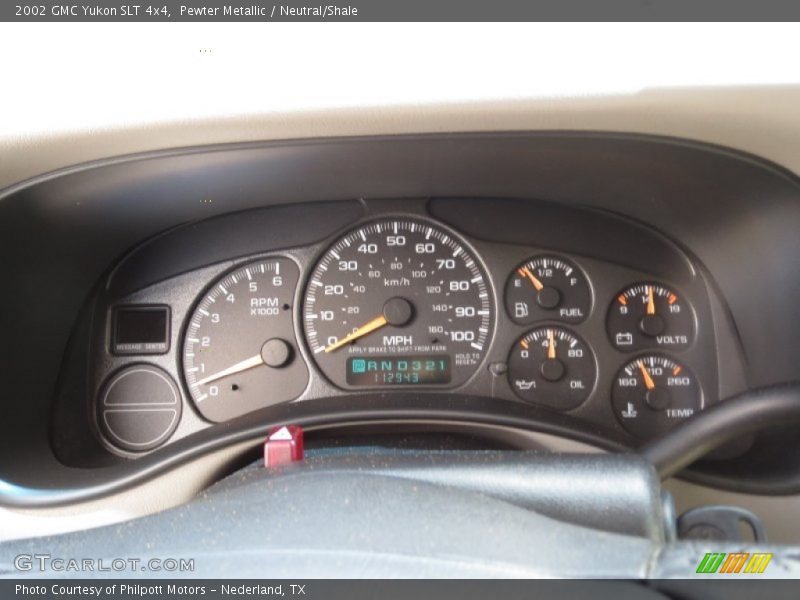 Pewter Metallic / Neutral/Shale 2002 GMC Yukon SLT 4x4