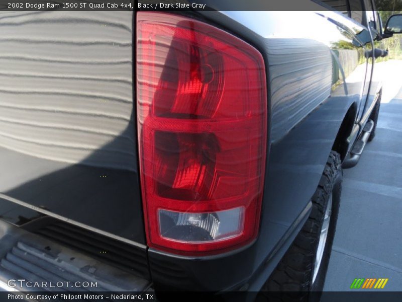 Black / Dark Slate Gray 2002 Dodge Ram 1500 ST Quad Cab 4x4