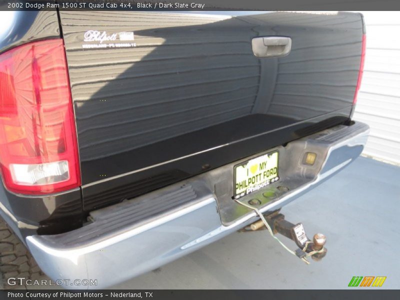 Black / Dark Slate Gray 2002 Dodge Ram 1500 ST Quad Cab 4x4