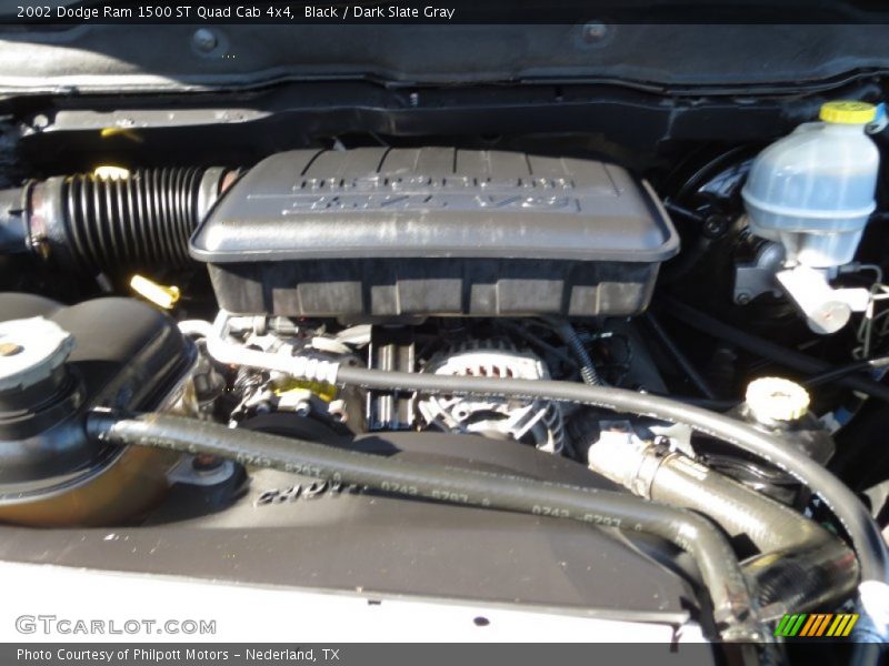 Black / Dark Slate Gray 2002 Dodge Ram 1500 ST Quad Cab 4x4