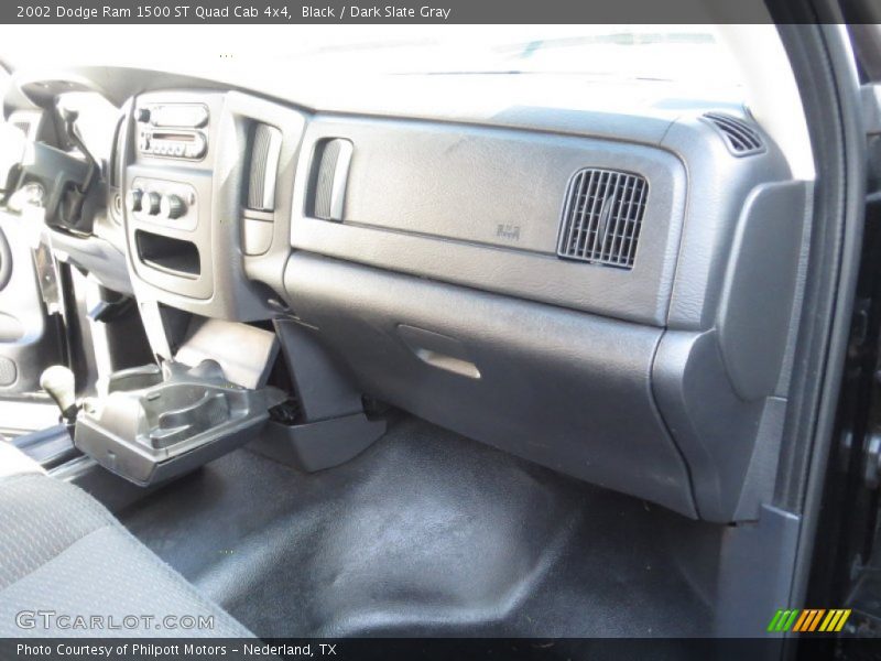 Black / Dark Slate Gray 2002 Dodge Ram 1500 ST Quad Cab 4x4