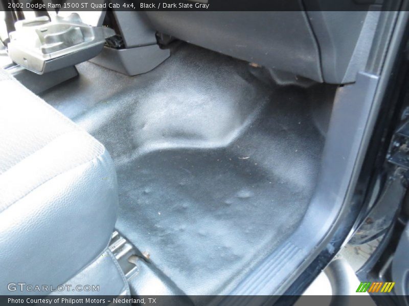 Black / Dark Slate Gray 2002 Dodge Ram 1500 ST Quad Cab 4x4