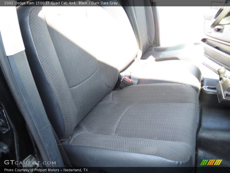 Black / Dark Slate Gray 2002 Dodge Ram 1500 ST Quad Cab 4x4