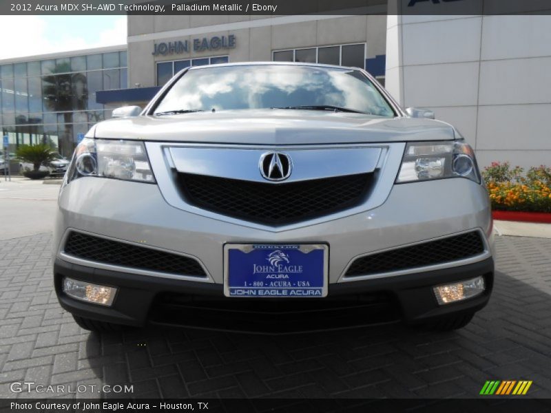 Palladium Metallic / Ebony 2012 Acura MDX SH-AWD Technology