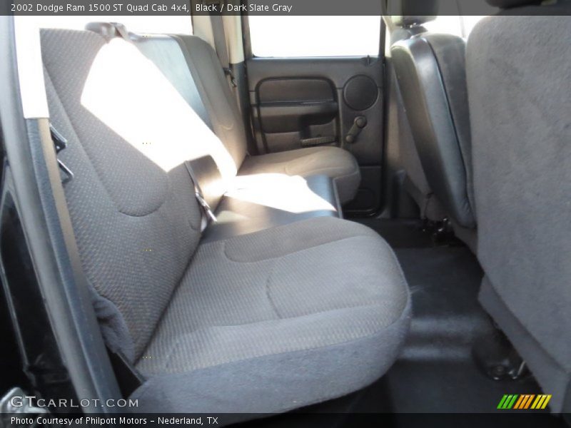 Black / Dark Slate Gray 2002 Dodge Ram 1500 ST Quad Cab 4x4