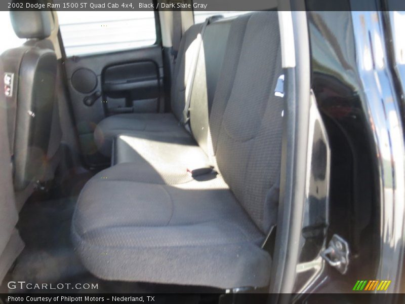 Black / Dark Slate Gray 2002 Dodge Ram 1500 ST Quad Cab 4x4
