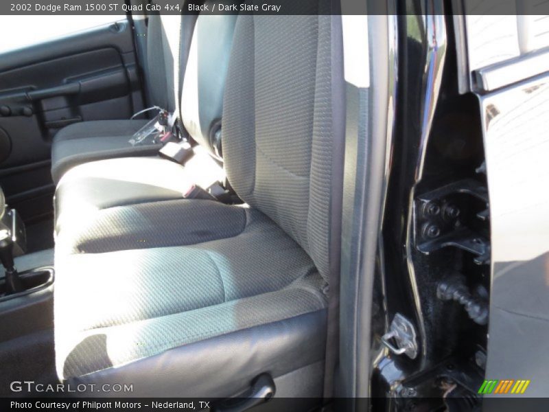 Black / Dark Slate Gray 2002 Dodge Ram 1500 ST Quad Cab 4x4