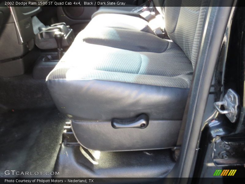 Black / Dark Slate Gray 2002 Dodge Ram 1500 ST Quad Cab 4x4