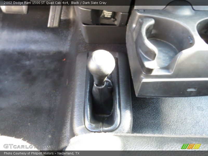 Black / Dark Slate Gray 2002 Dodge Ram 1500 ST Quad Cab 4x4