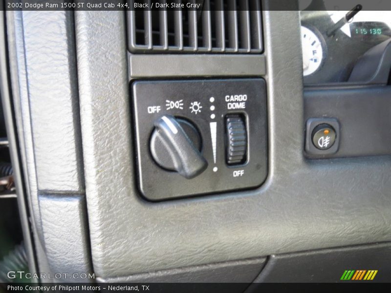 Black / Dark Slate Gray 2002 Dodge Ram 1500 ST Quad Cab 4x4