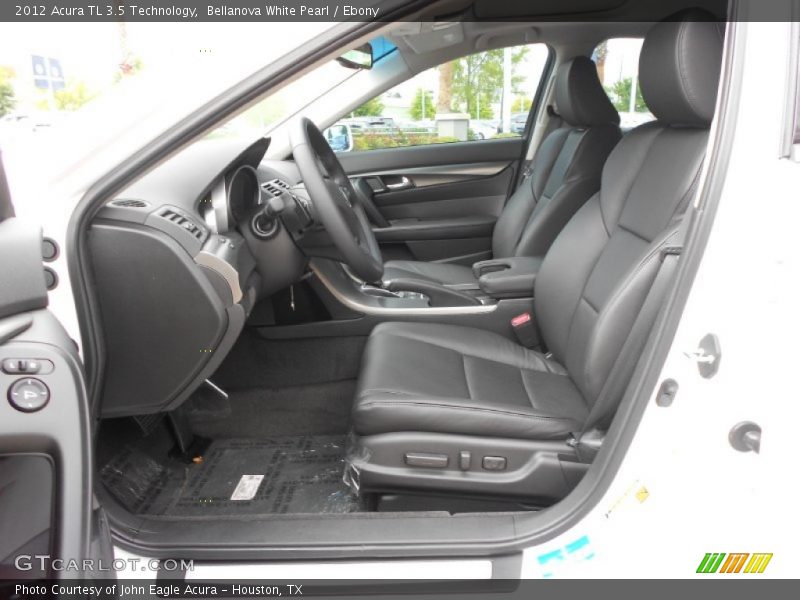 Bellanova White Pearl / Ebony 2012 Acura TL 3.5 Technology