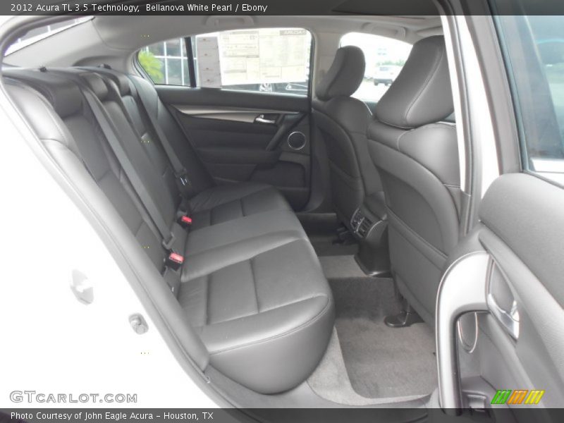 Bellanova White Pearl / Ebony 2012 Acura TL 3.5 Technology
