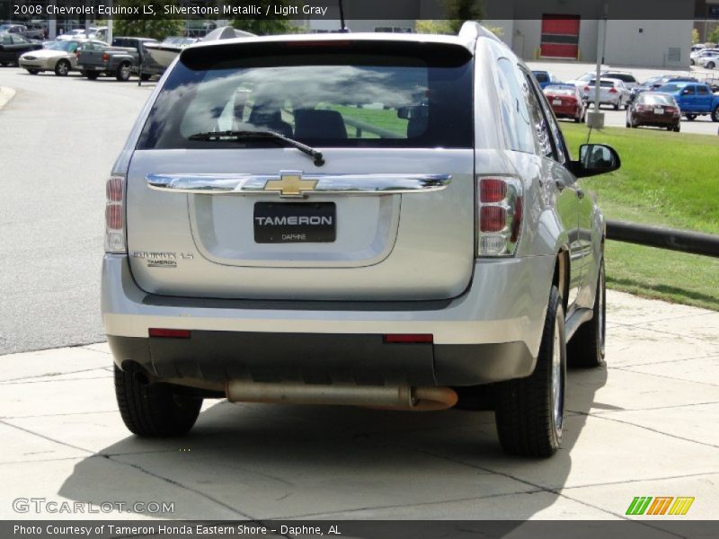 Silverstone Metallic / Light Gray 2008 Chevrolet Equinox LS