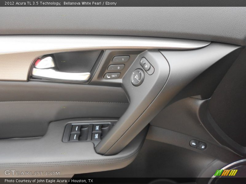Bellanova White Pearl / Ebony 2012 Acura TL 3.5 Technology