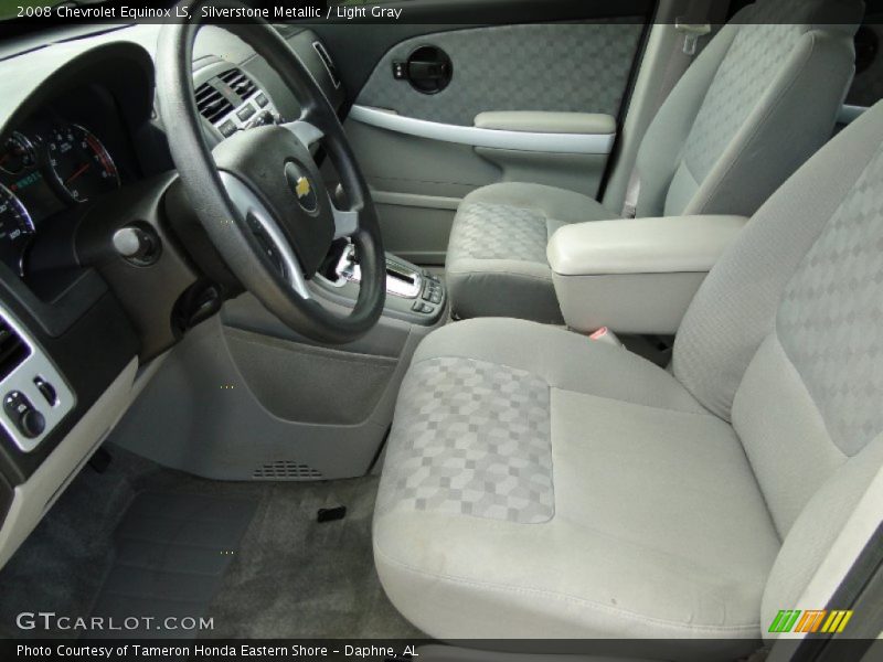 Silverstone Metallic / Light Gray 2008 Chevrolet Equinox LS