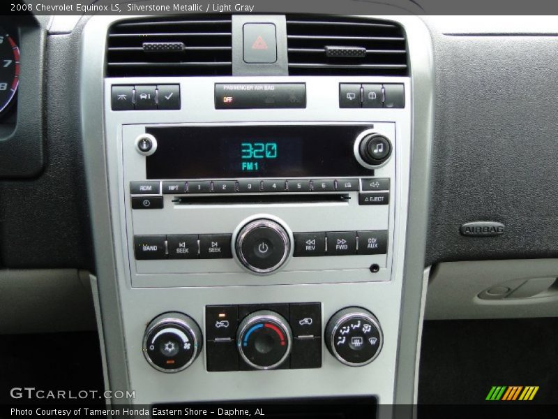 Silverstone Metallic / Light Gray 2008 Chevrolet Equinox LS