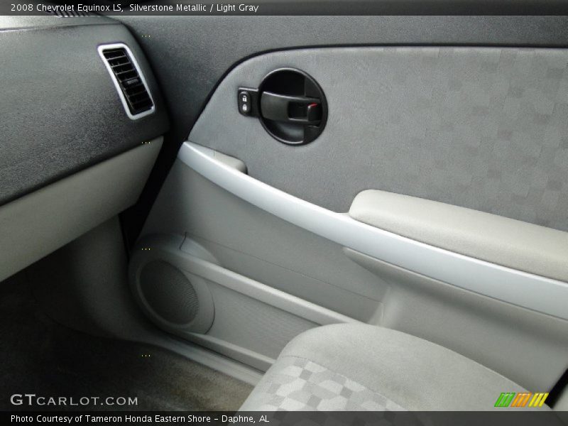 Silverstone Metallic / Light Gray 2008 Chevrolet Equinox LS