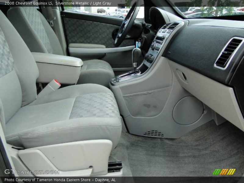 Silverstone Metallic / Light Gray 2008 Chevrolet Equinox LS
