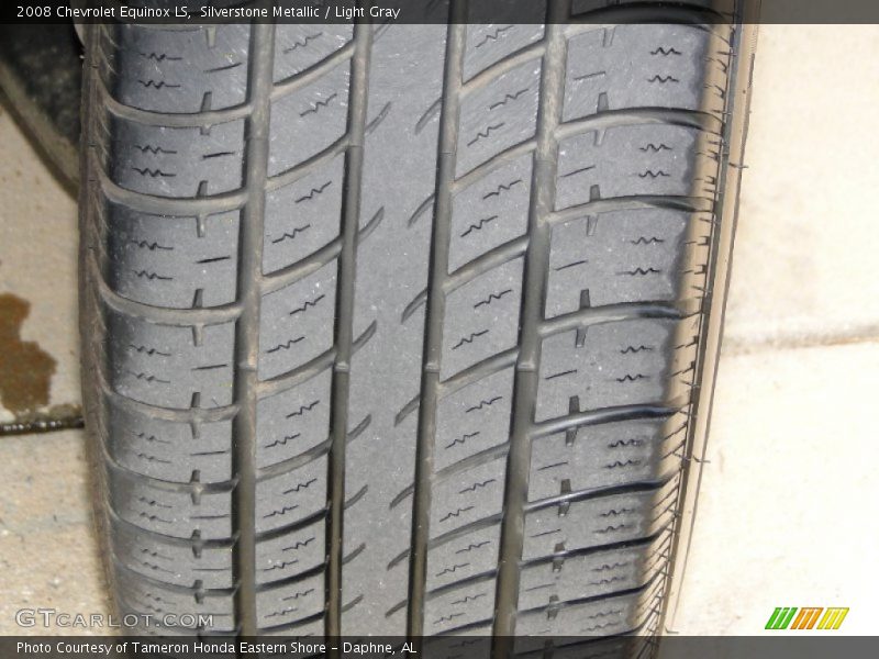 Silverstone Metallic / Light Gray 2008 Chevrolet Equinox LS