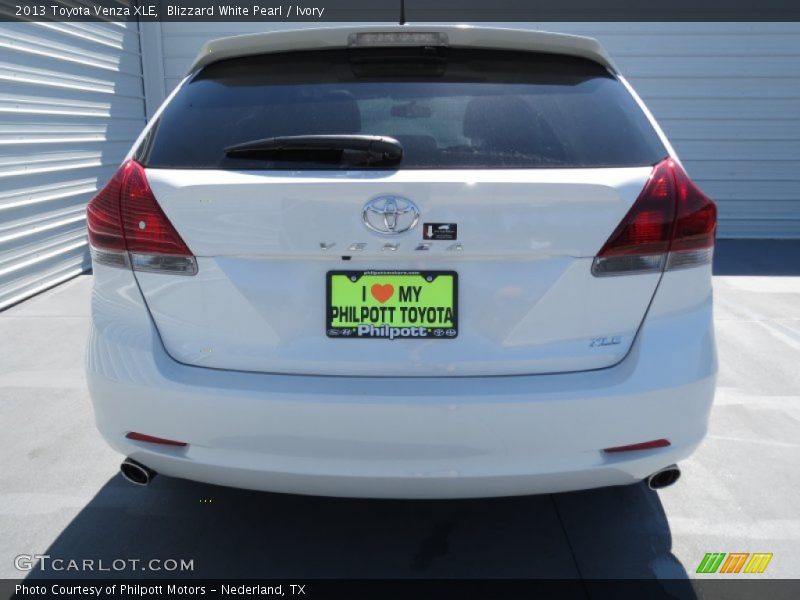 Blizzard White Pearl / Ivory 2013 Toyota Venza XLE