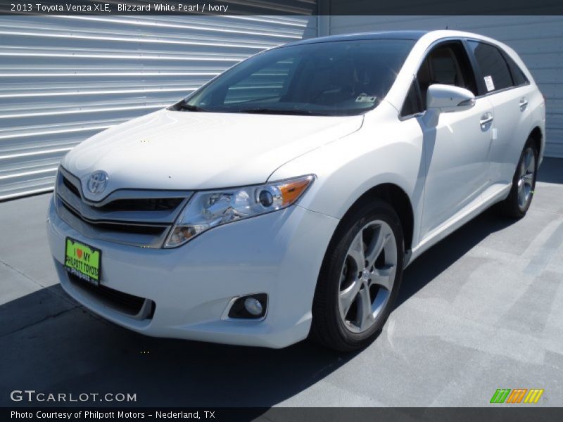 Blizzard White Pearl / Ivory 2013 Toyota Venza XLE