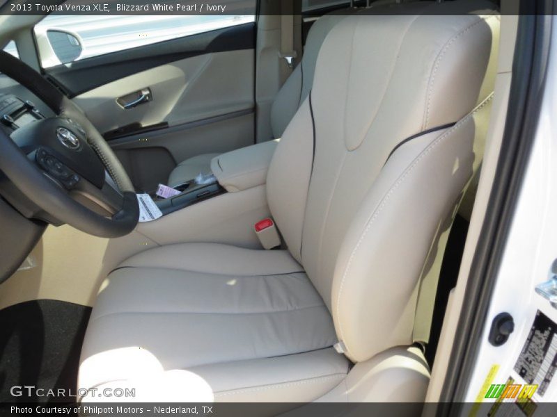 Blizzard White Pearl / Ivory 2013 Toyota Venza XLE