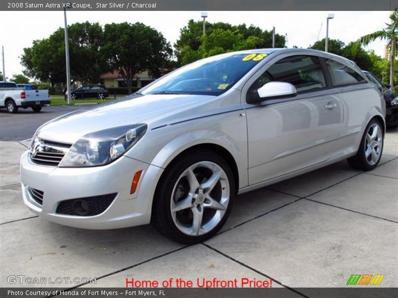 Star Silver / Charcoal 2008 Saturn Astra XR Coupe