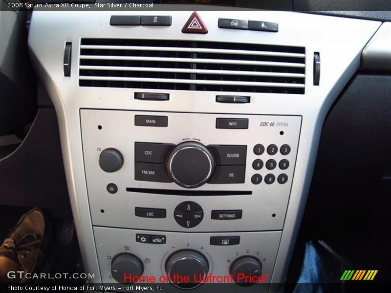 Star Silver / Charcoal 2008 Saturn Astra XR Coupe