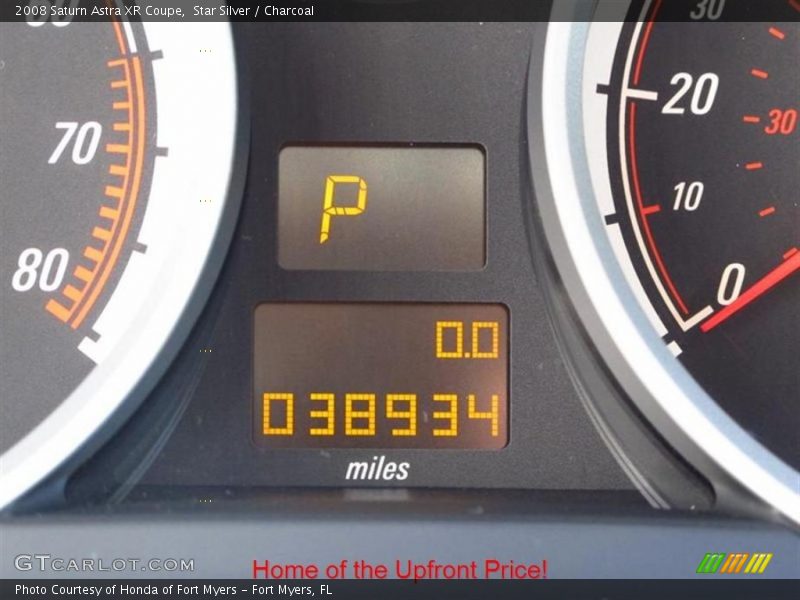 Star Silver / Charcoal 2008 Saturn Astra XR Coupe
