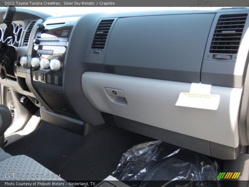 Silver Sky Metallic / Graphite 2012 Toyota Tundra CrewMax