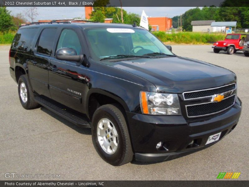 Black / Ebony 2012 Chevrolet Suburban LT 4x4