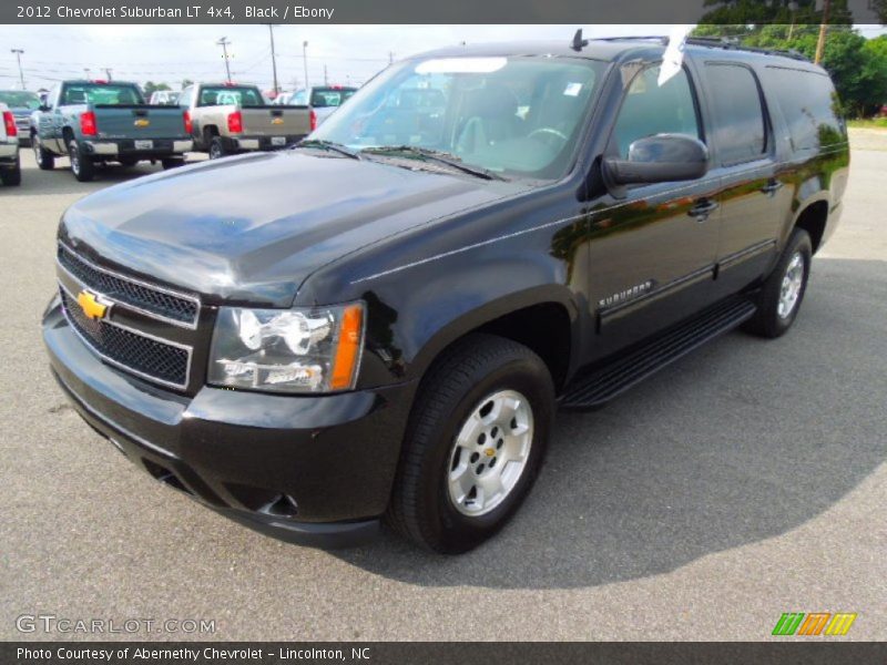 Black / Ebony 2012 Chevrolet Suburban LT 4x4