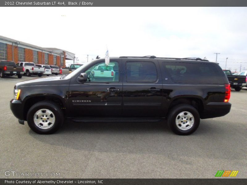 Black / Ebony 2012 Chevrolet Suburban LT 4x4