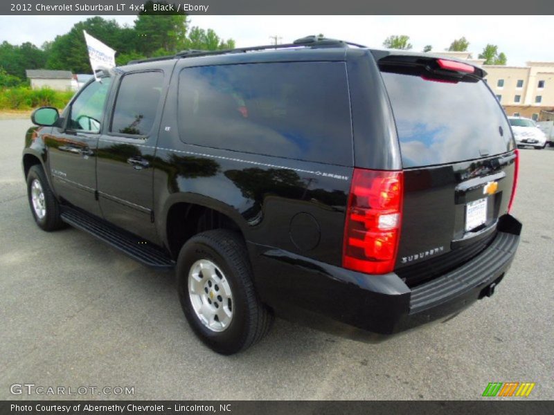 Black / Ebony 2012 Chevrolet Suburban LT 4x4