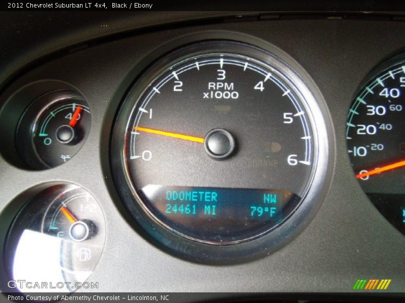 Black / Ebony 2012 Chevrolet Suburban LT 4x4