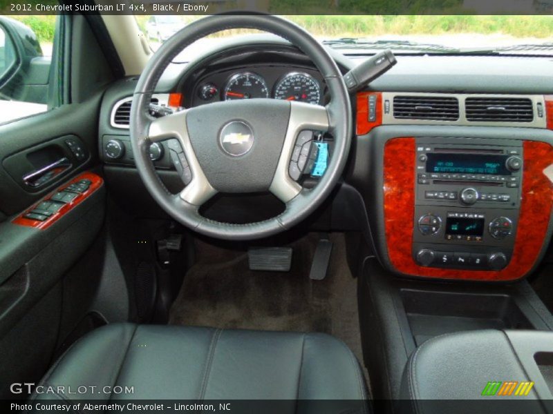 Black / Ebony 2012 Chevrolet Suburban LT 4x4