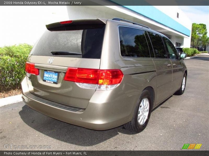 Mocha Metallic / Ivory 2009 Honda Odyssey EX-L