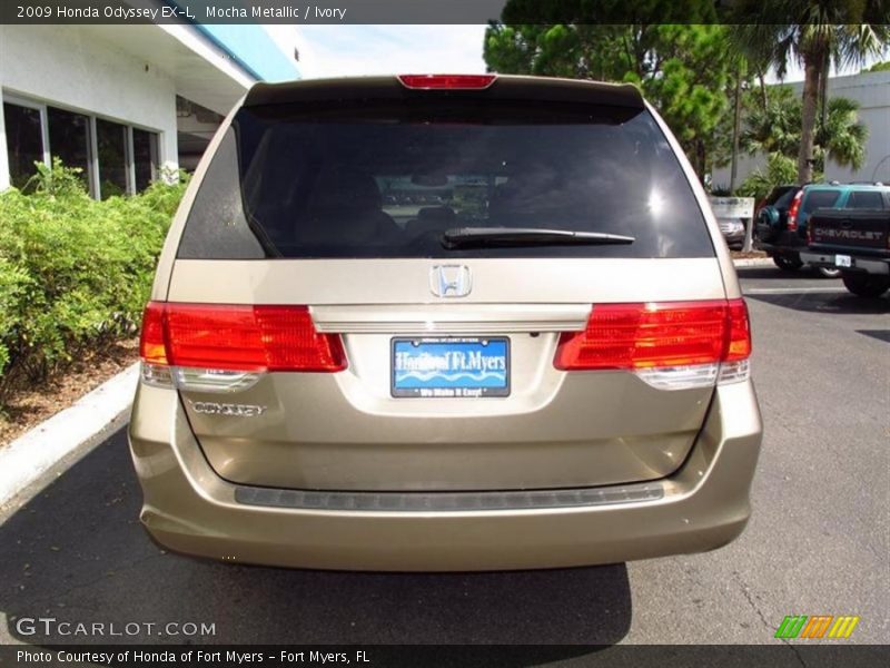 Mocha Metallic / Ivory 2009 Honda Odyssey EX-L