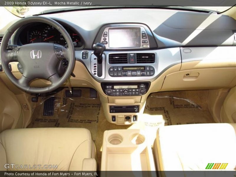 Mocha Metallic / Ivory 2009 Honda Odyssey EX-L