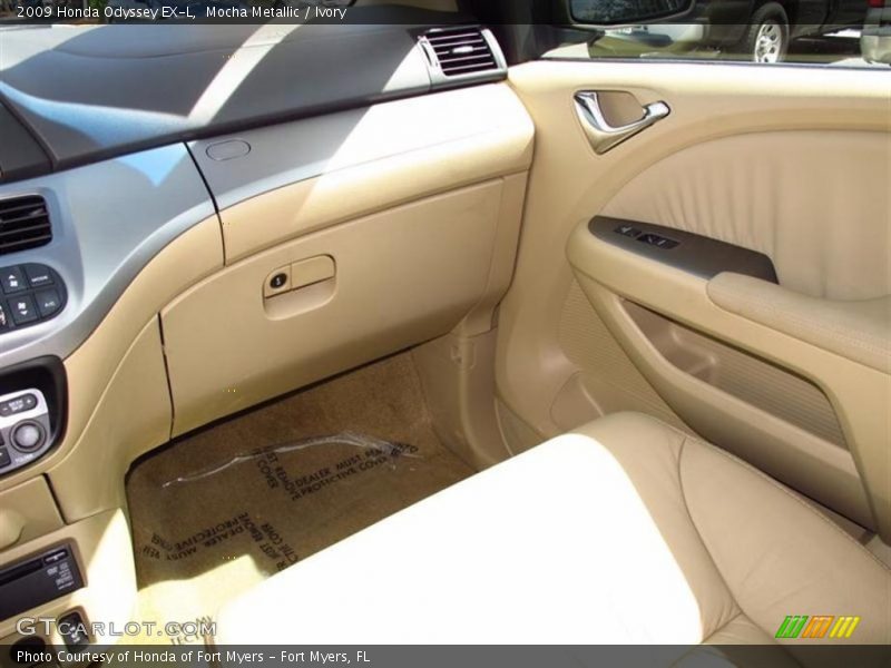 Mocha Metallic / Ivory 2009 Honda Odyssey EX-L